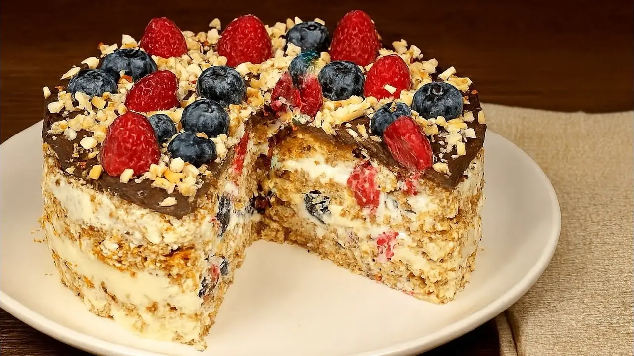 I Quit Sugar with This No-Bake Pie! A Delicious and Easy Oat Pie!